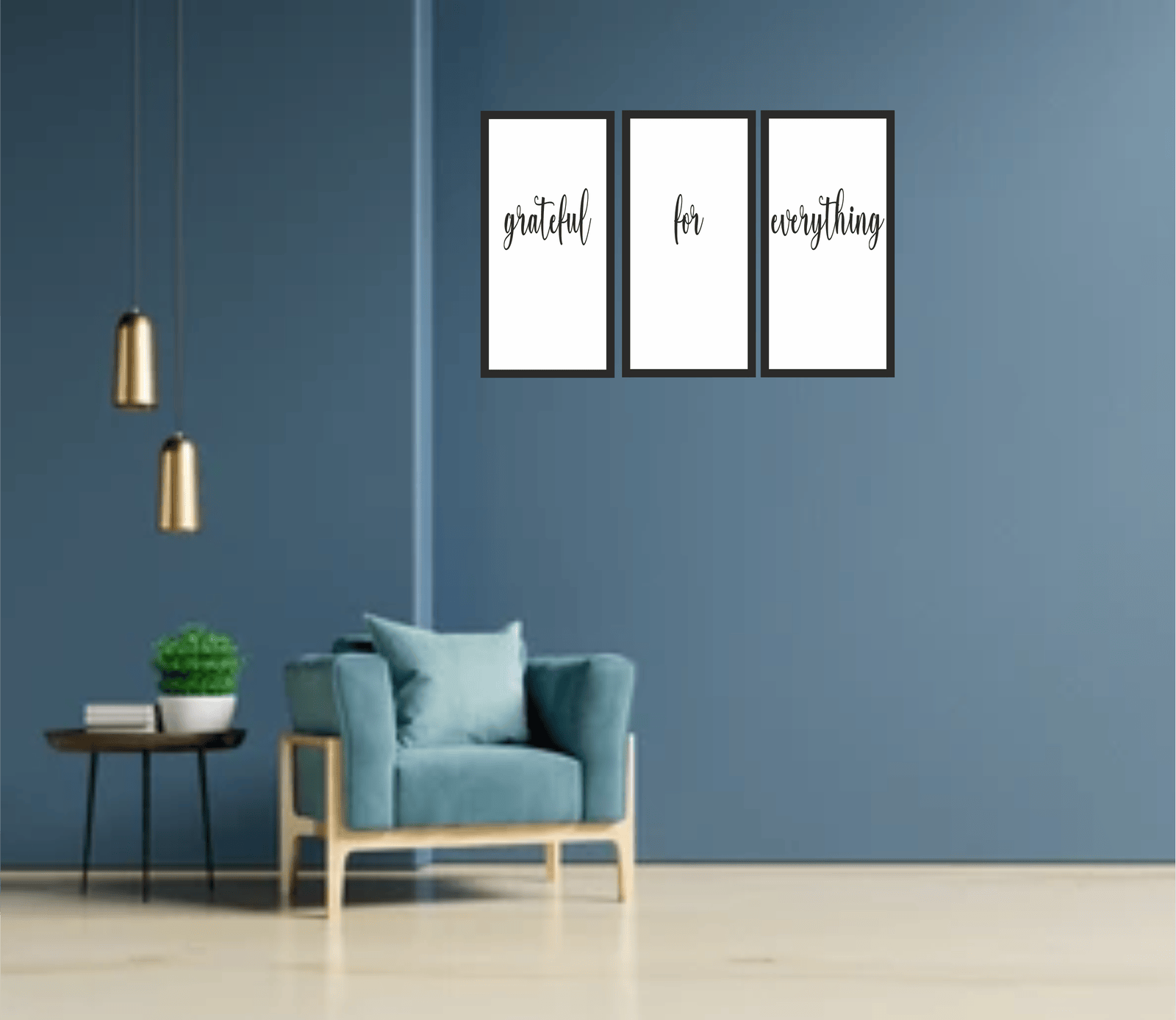 Grateful For Everything - 3D Frame (Set Of 3 Frames)